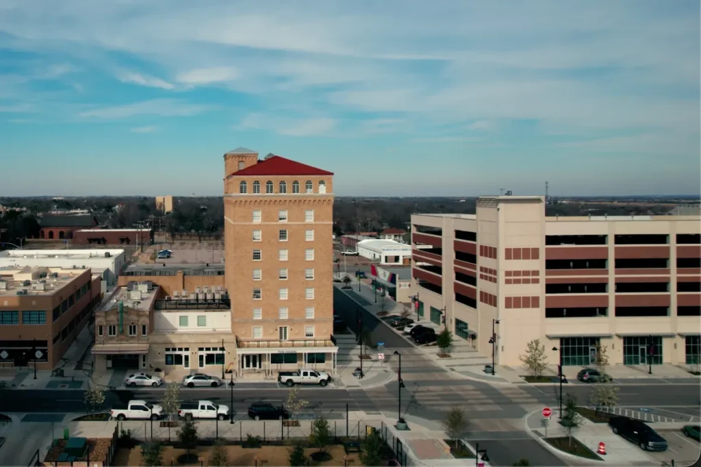 Commercial space at Hawn Plaza in downtown Temple, TX
